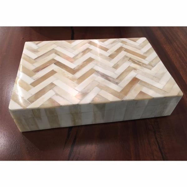 Bone Chevron Box