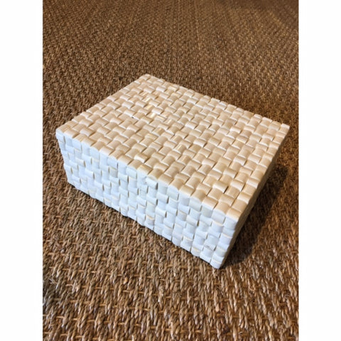 Carved Bone Box