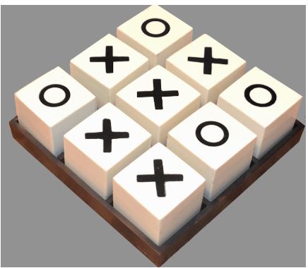 Bone Tic Tac Toe Set