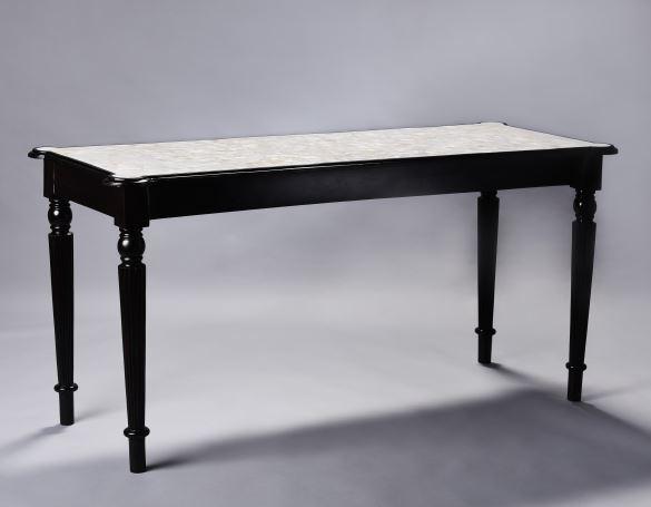 MOP Colonial Overlay Console Table