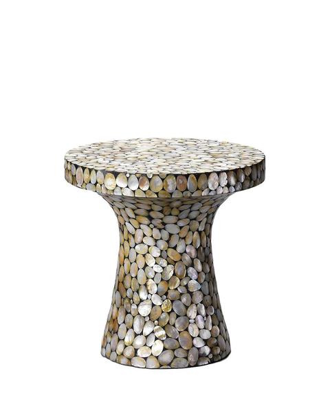 MOP Overlay Mushroom Table