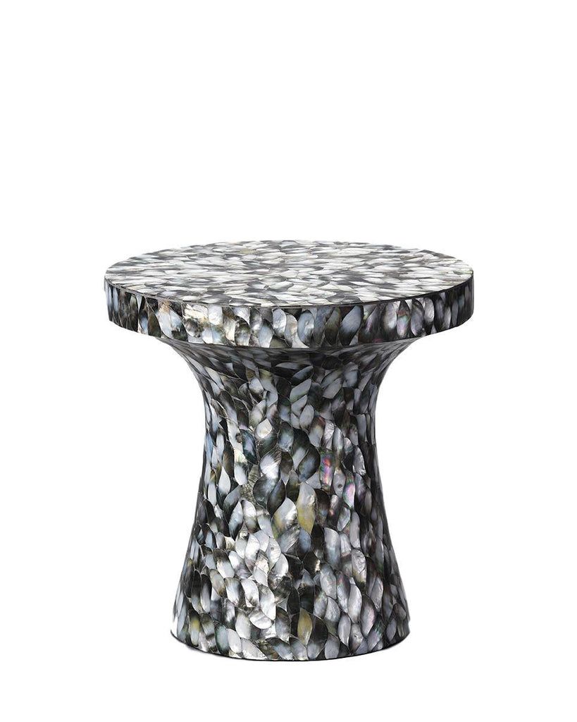 Mother of Pearl Overlay Mushroom Table