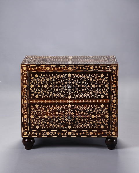 Mother of Pearl Inlaid Nightstand