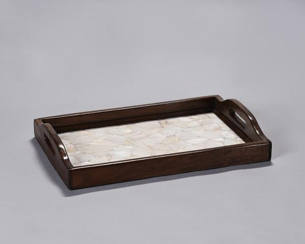 Wood Serving Tray with MOP
